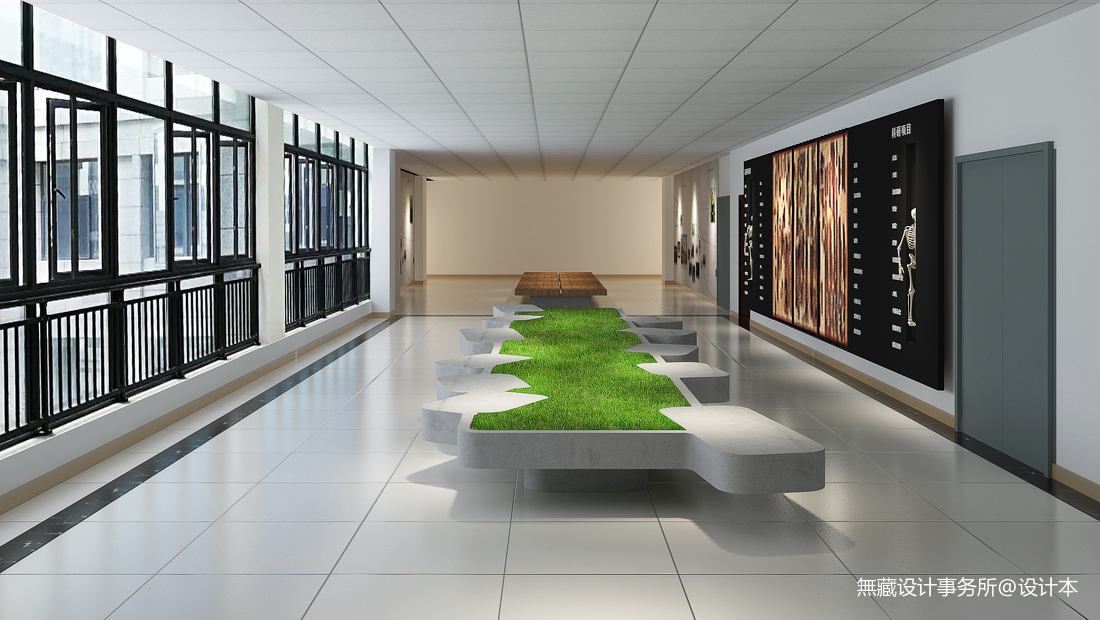 湖南中醫(yī)藥大學教學樓公共區(qū)域教育機構(gòu)其他設計圖片賞析